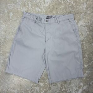 Nike Golf Dri Fit Shorts Mens 34 Gray Performance Stretch 897914 Standard Fit